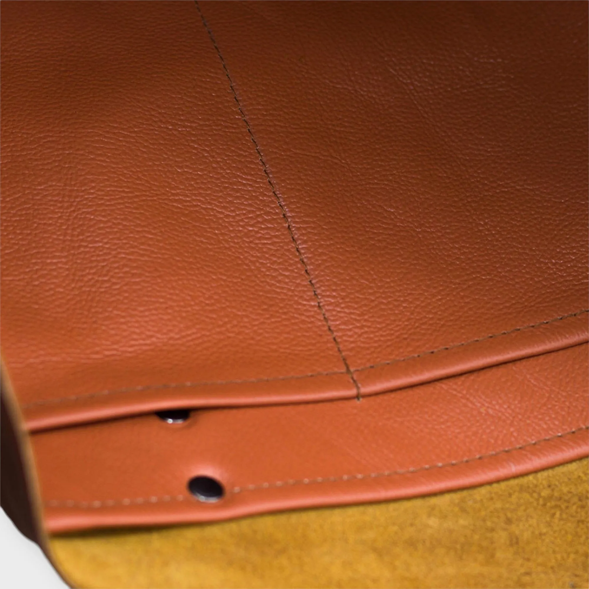 Keran Waxed Brown Leather Tote