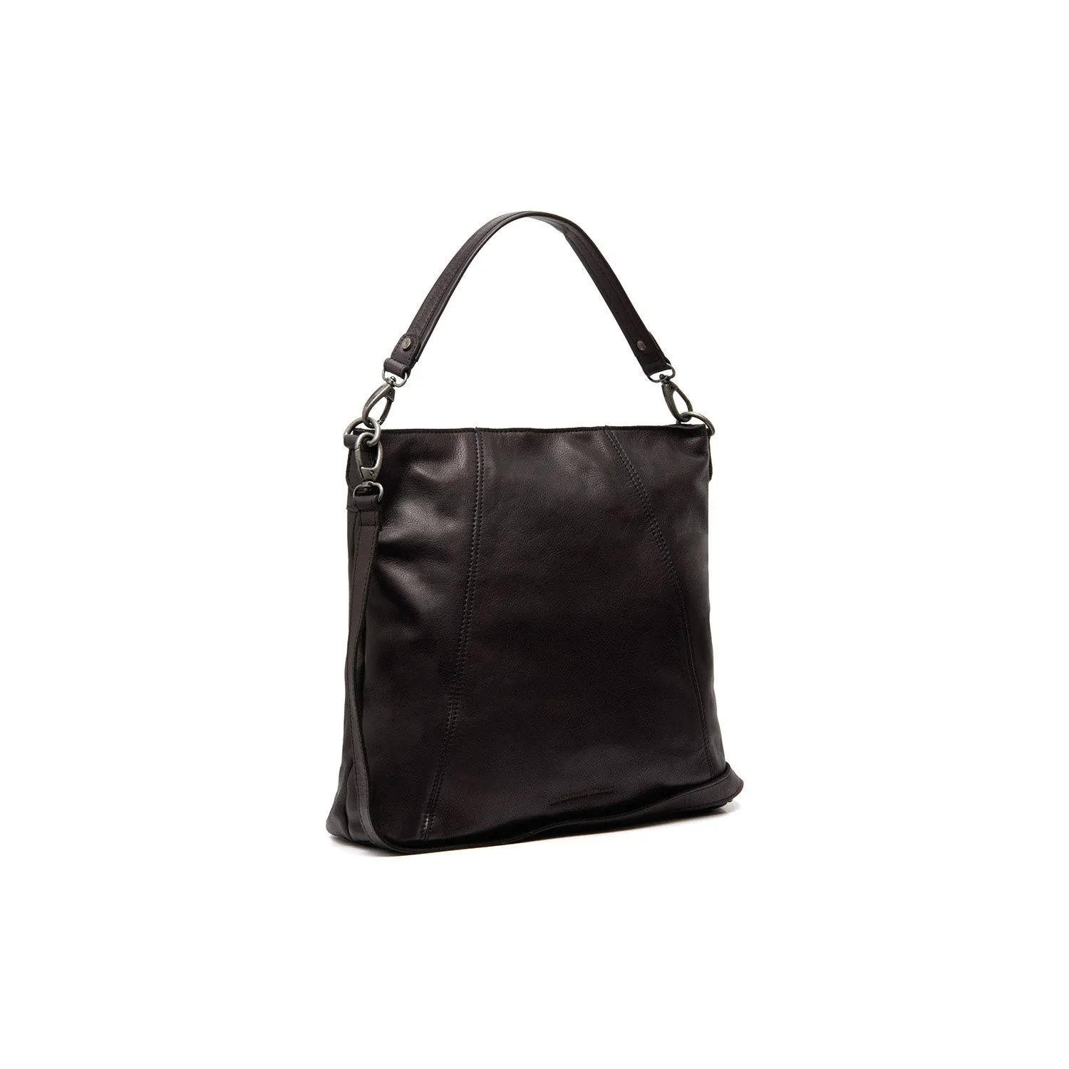 Leather Shoulder Bag Black Sintra