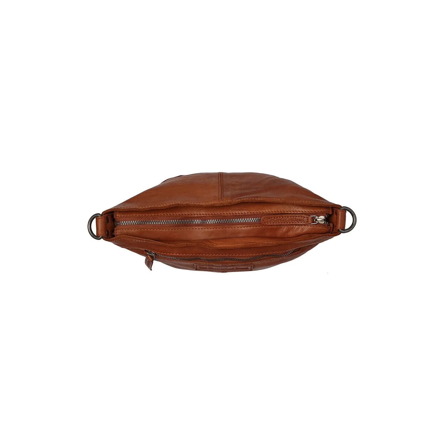 Leather Shoulder Bag Cognac Lucy