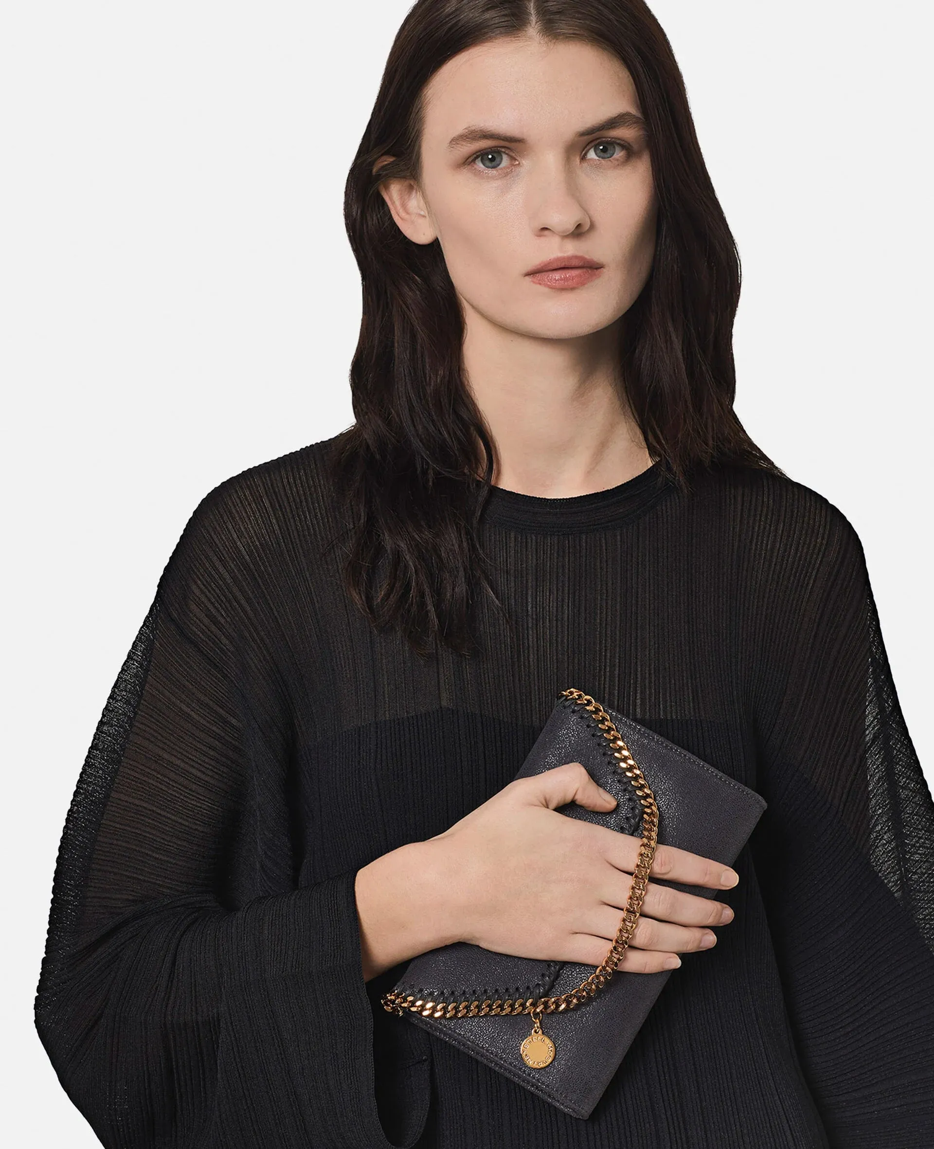 Mini Crossbody Eco Shaggy Deer - Black