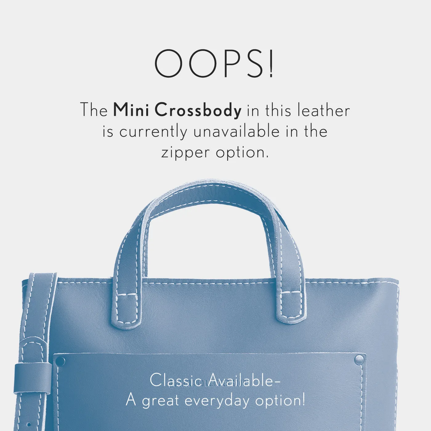 Mini Crossbody Tote