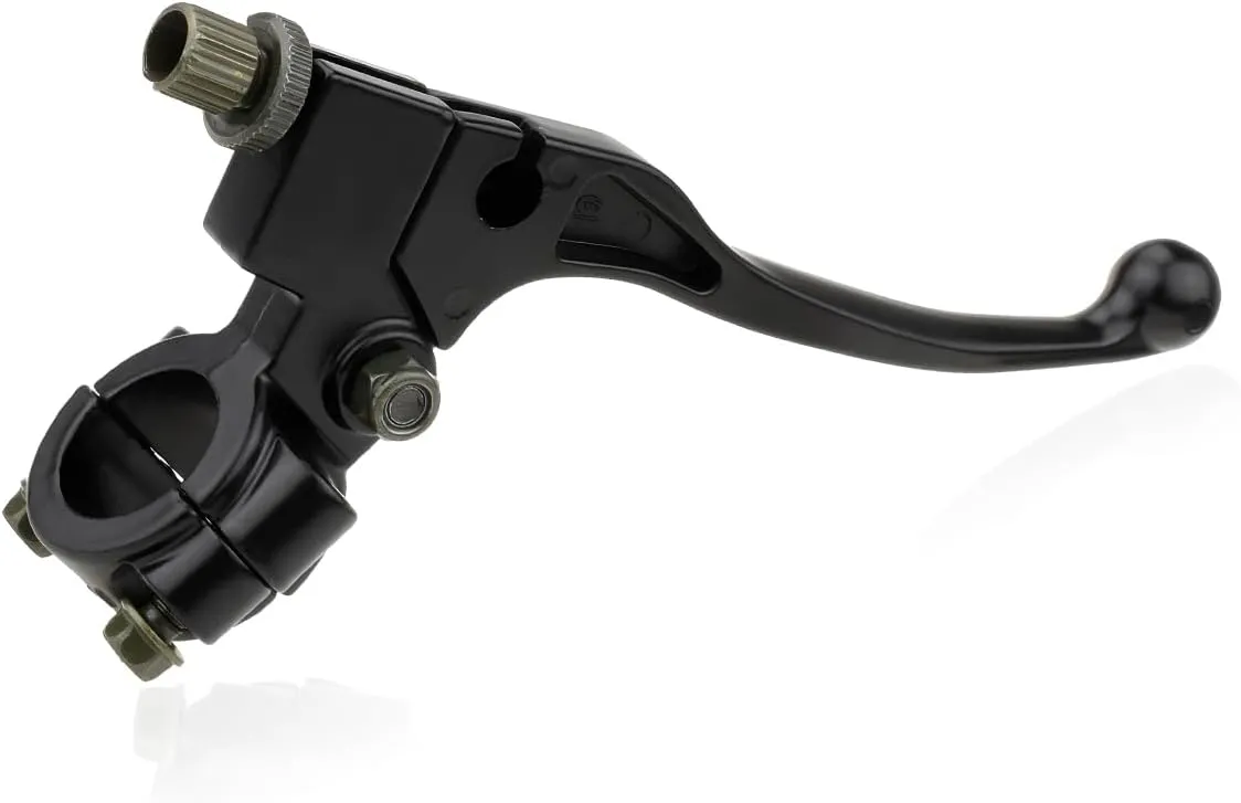 Motorcycle Clutch Lever, 7/8" 22mm Left Handlebar Folding Brake Lever Perch, Clutch Handle Lever Replacement for CRF80 DR125 XR200 KLX110 Pit Dirt Bike Motocross Parts