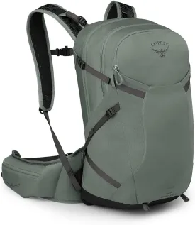 Osprey Sportlite 25L Unisex Hiking Backpack, Pine Leaf Green, S/M, Extended Fit