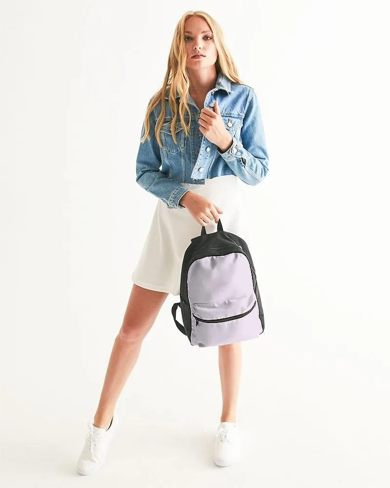 Pale Purple Canvas Backpack | Bright Pale Purple | C5M10Y0K0