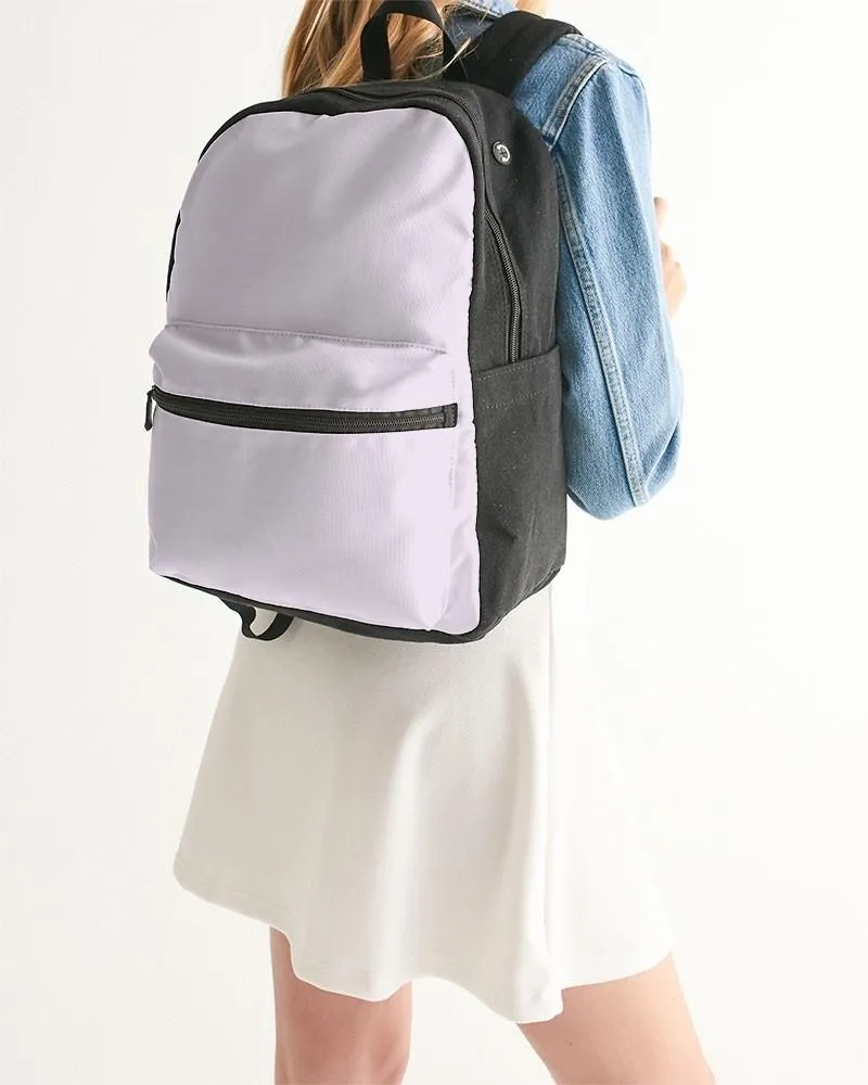 Pale Purple Canvas Backpack | Bright Pale Purple | C5M10Y0K0