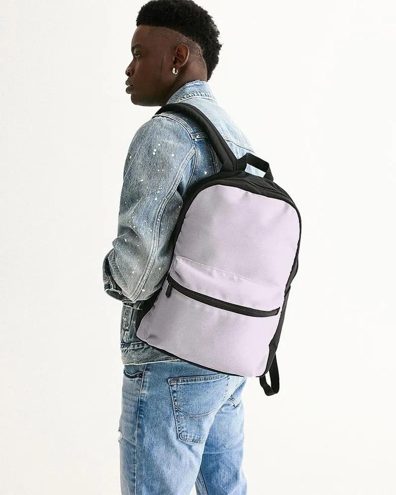 Pale Purple Canvas Backpack | Bright Pale Purple | C5M10Y0K0