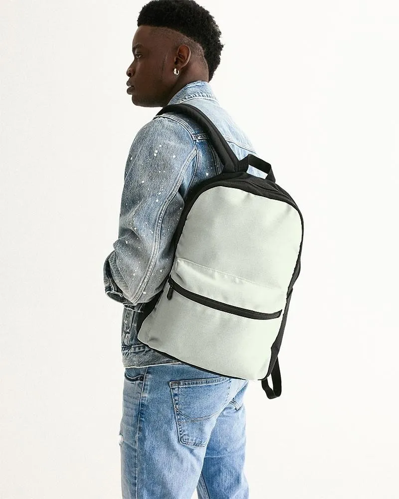 Pale Warm Green Canvas Backpack | Bright Pale Warm Green | C5M0Y10K0