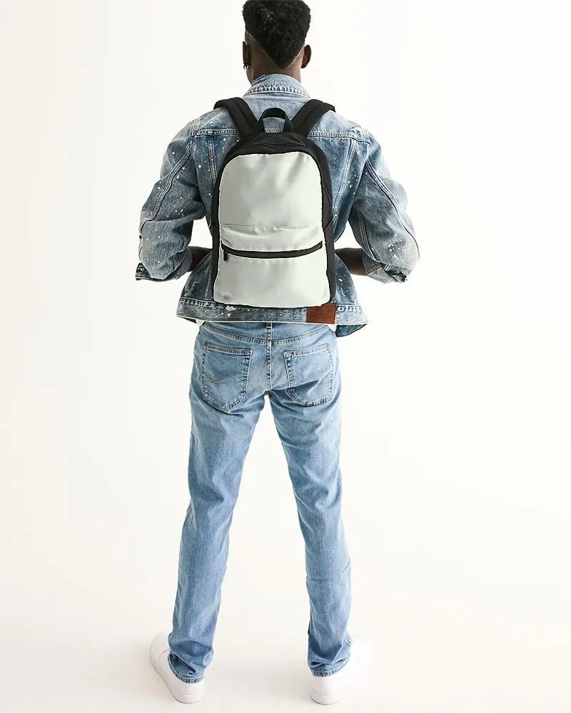 Pale Warm Green Canvas Backpack | Bright Pale Warm Green | C5M0Y10K0