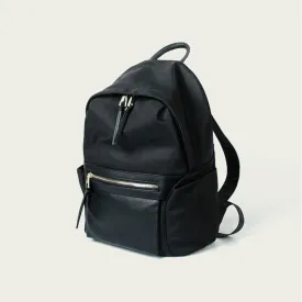 Preppy Ladies Nylon Backpack Water Resistant Backpack Purse