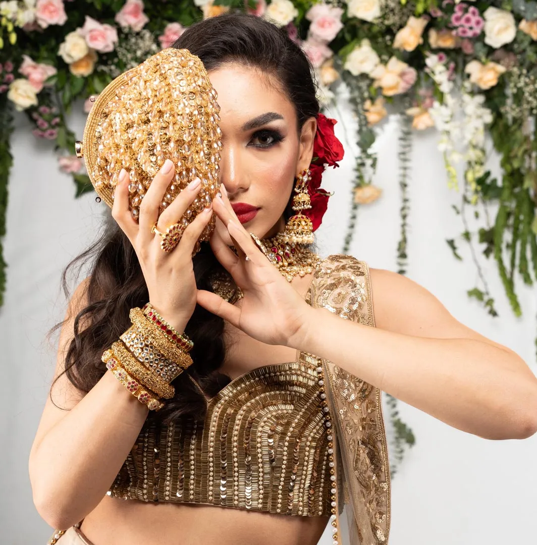 Pristine Bolso Gold