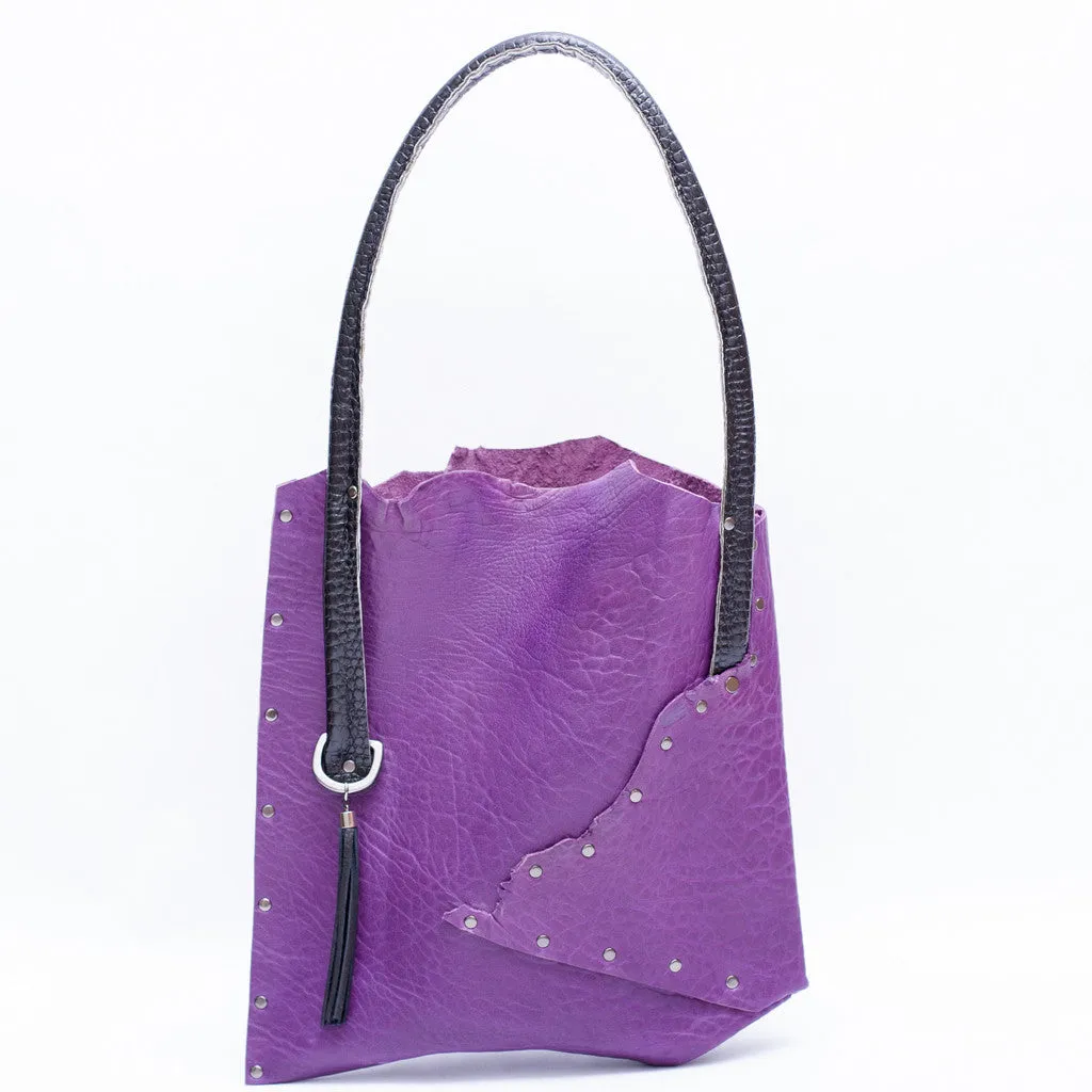 Purple Tassel Tote