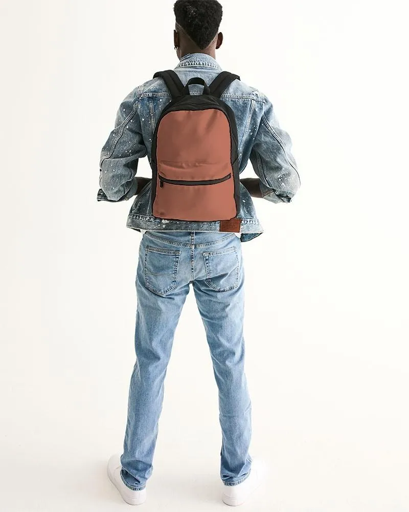 Shaded Pastel Red Canvas Backpack | C0M60Y60K30