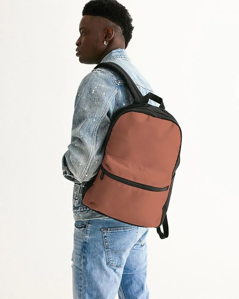 Shaded Pastel Red Canvas Backpack | C0M60Y60K30