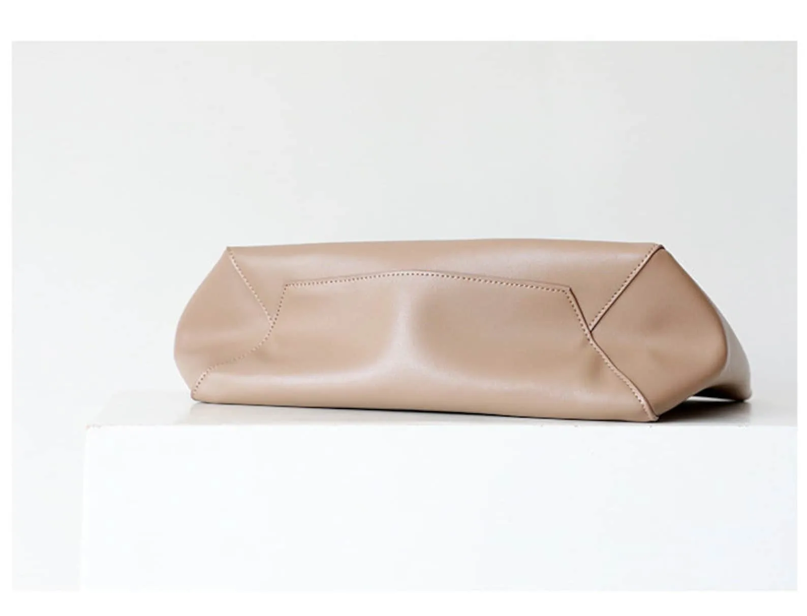 Simple Large Tote Leather Bag