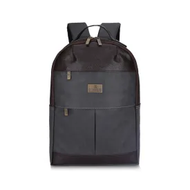 THE CLOWNFISH Cybershield Laptop Backpack - Stylish, Water-resistant | 15.5L | Dark Grey