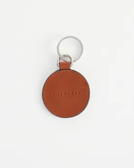 The Leather AirTag Case: Tan
