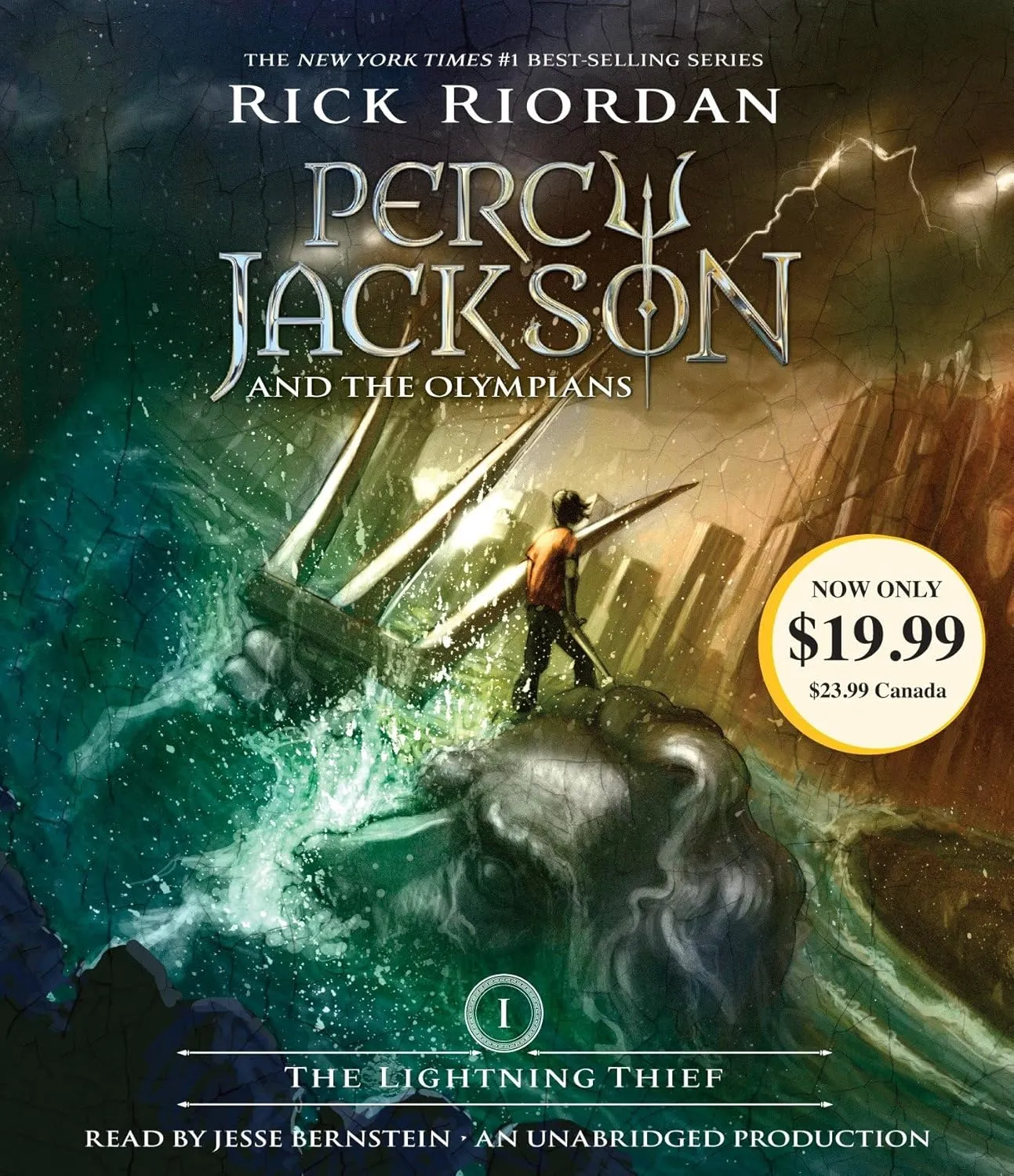 The Lightning Thief (Percy Jackson and the Olympians, Book 1) Audio CD  Unabridged, June 14, 2005