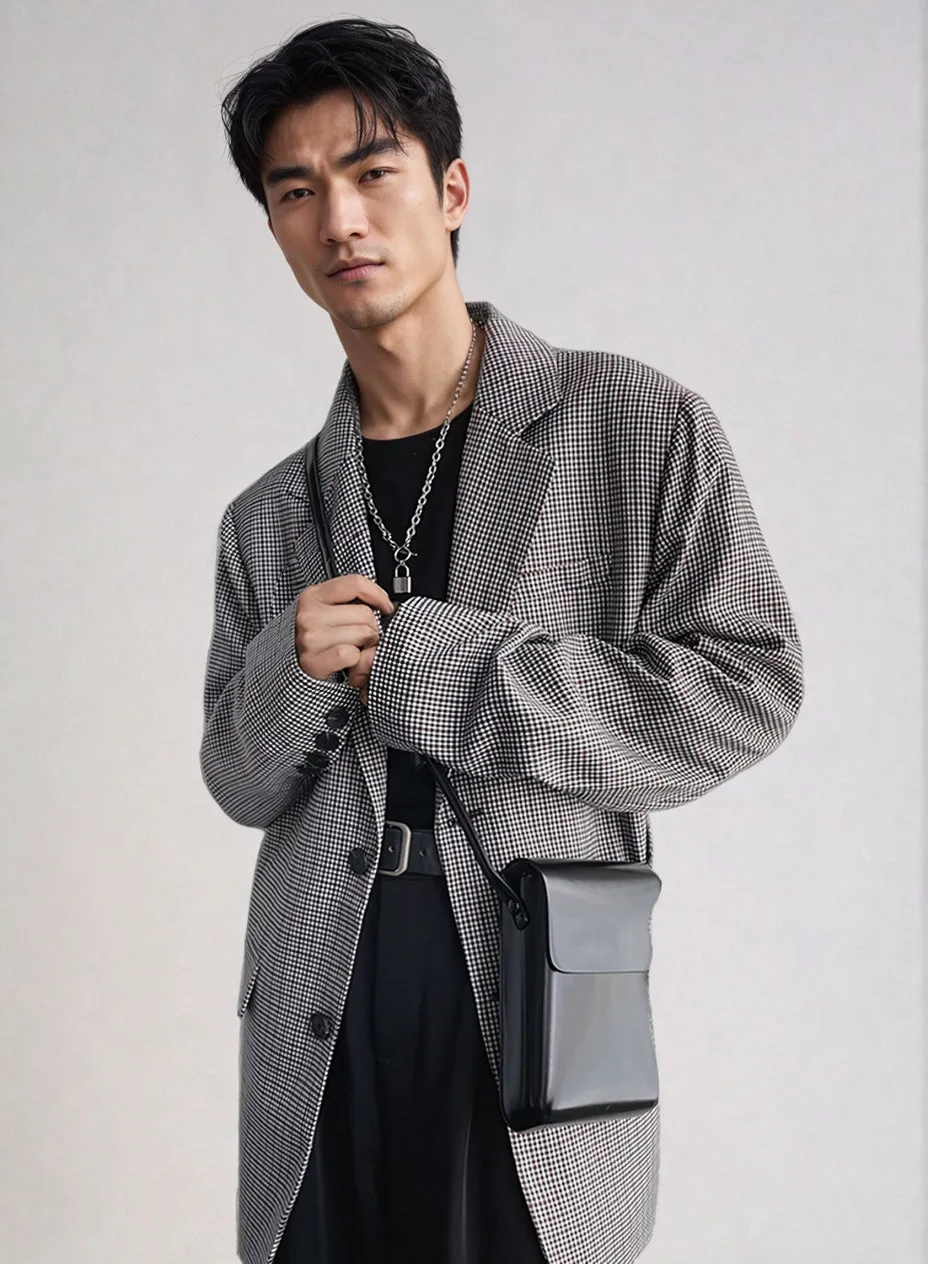 Vertical Mini Crossbody Box Bag