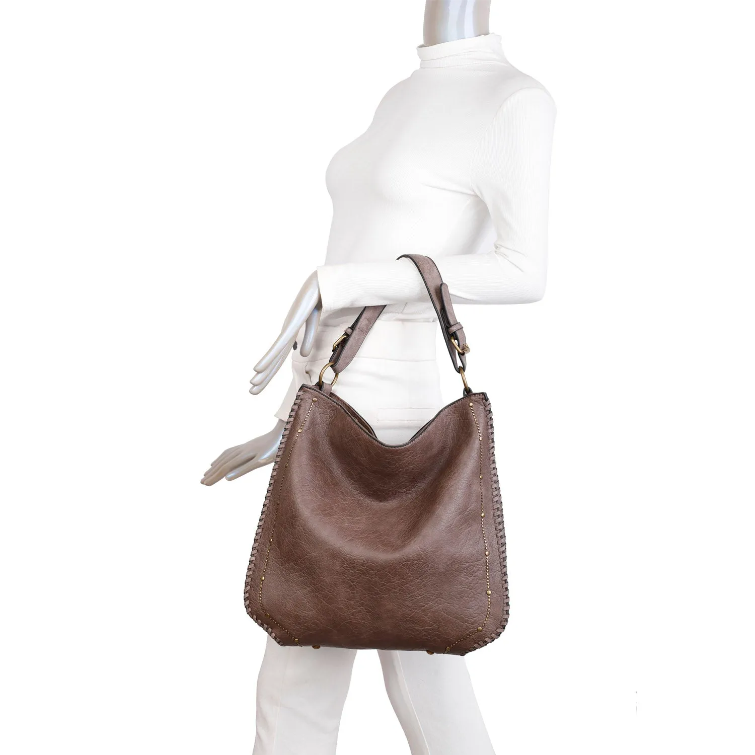 Virginia Tote - Burgundy