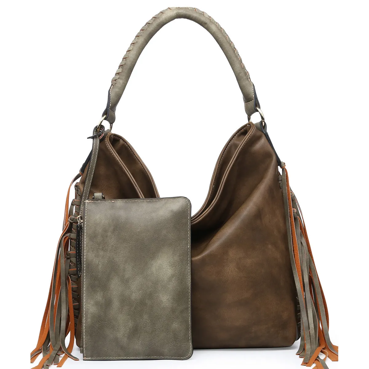 Women hobo bag finge purse 2159-5 FMT