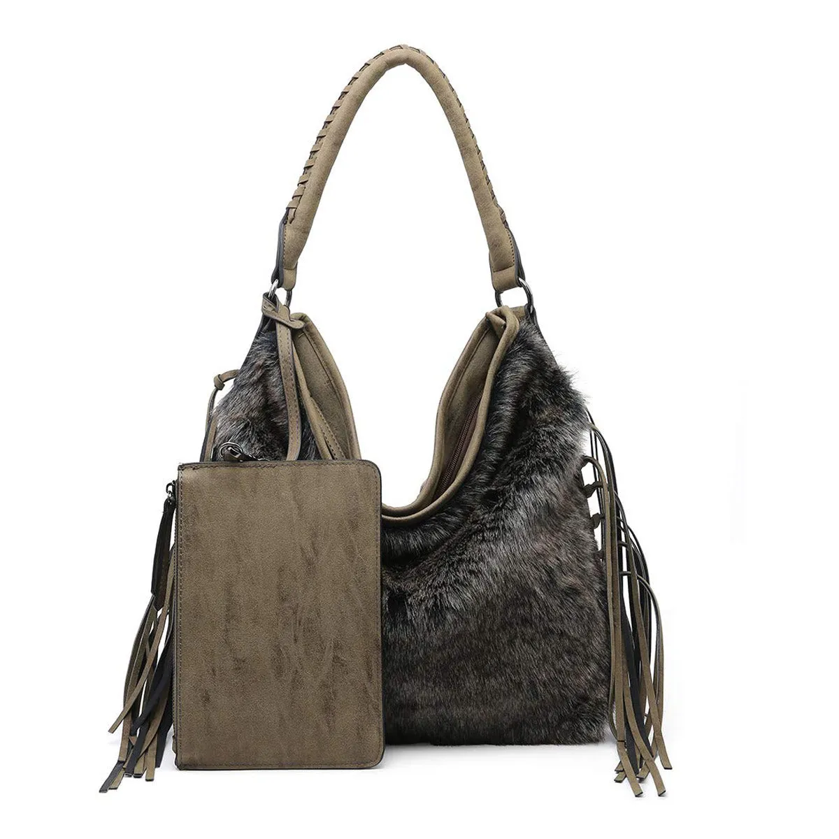 Women hobo bag finge purse 2159-5 FMT