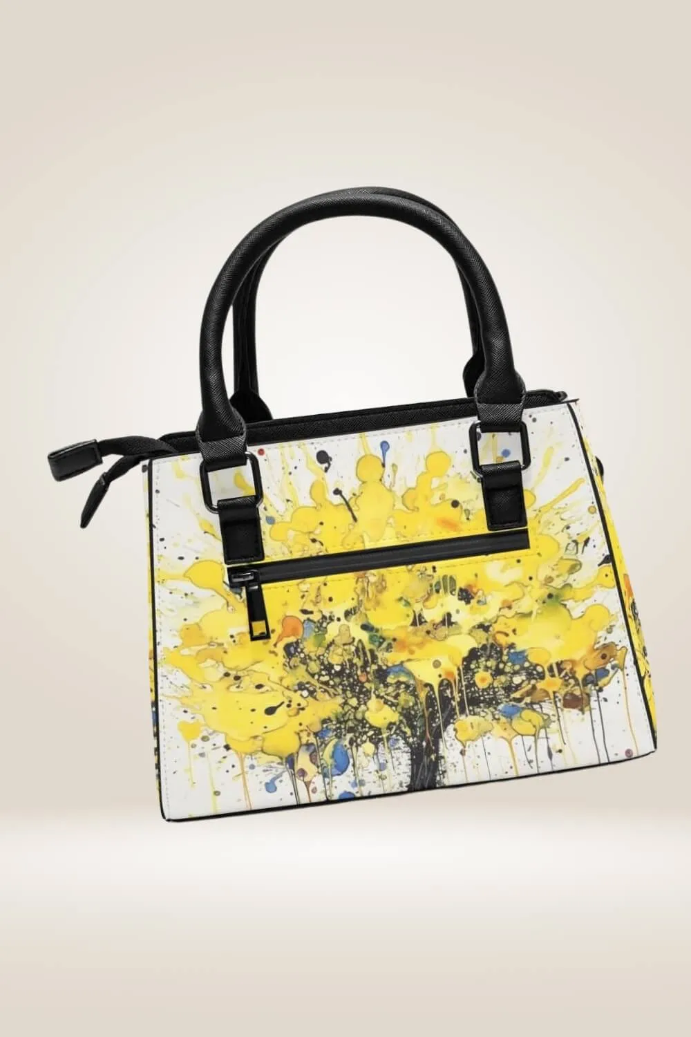 Yellow Tree Satchel Bag