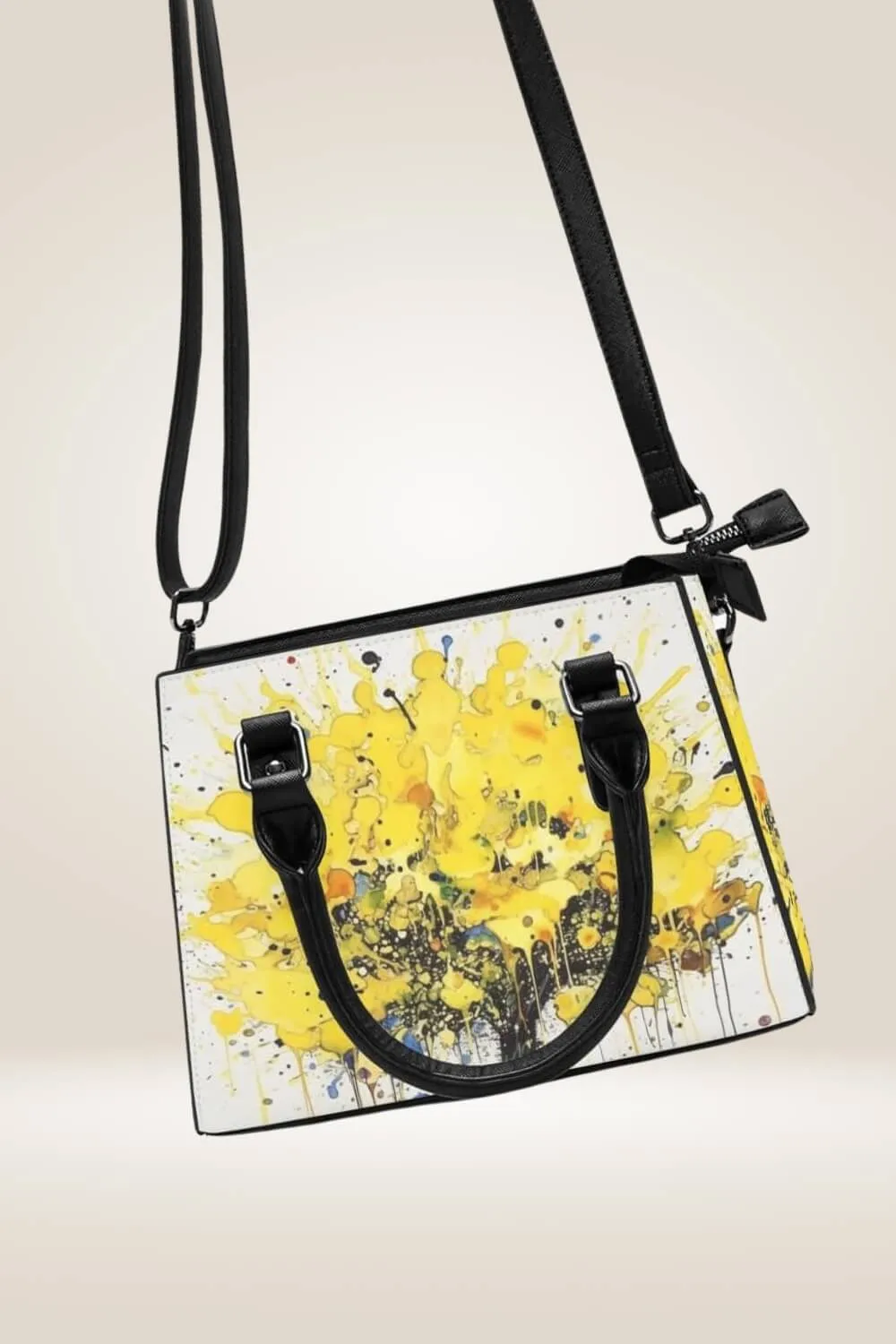 Yellow Tree Satchel Bag